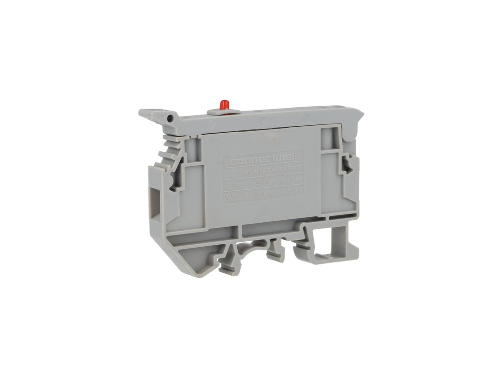 CAFL4UL24 — CLEMA PORTAFUSIBLE CON LED T/AMERICANO 24VCA/CD