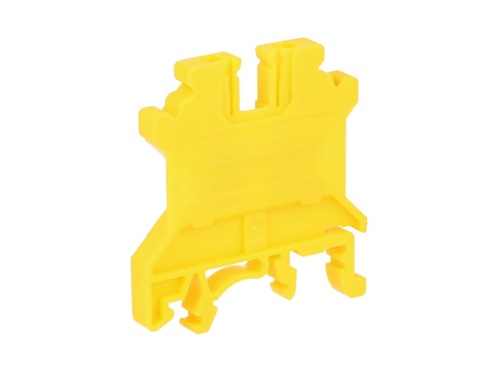 CTS2.5U-N/Y — CLEMA TERMINAL 25 AMPS AMARILLA