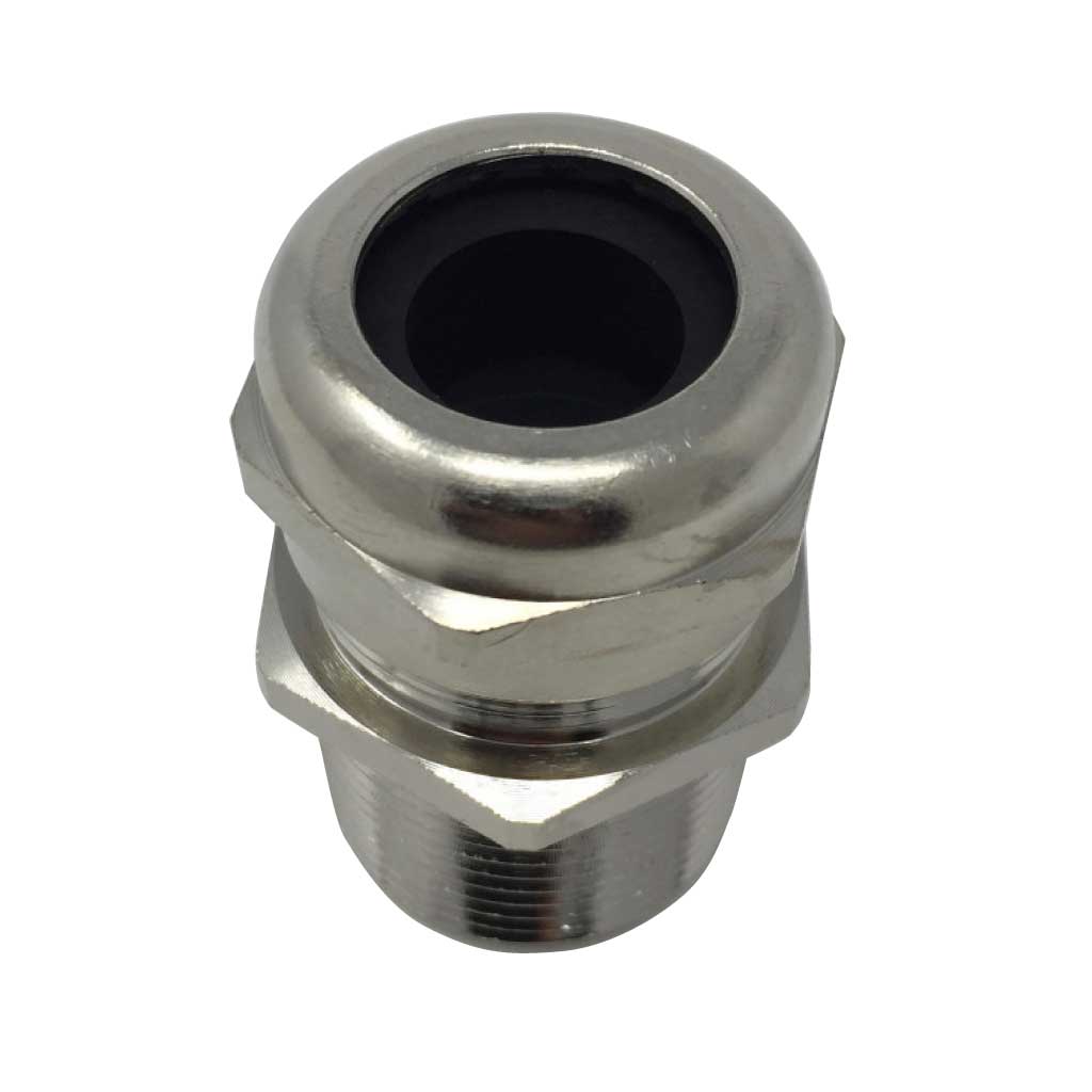 4220813 — CONECTOR GLAND. D/COBRE NIQ. NPT1  22MM