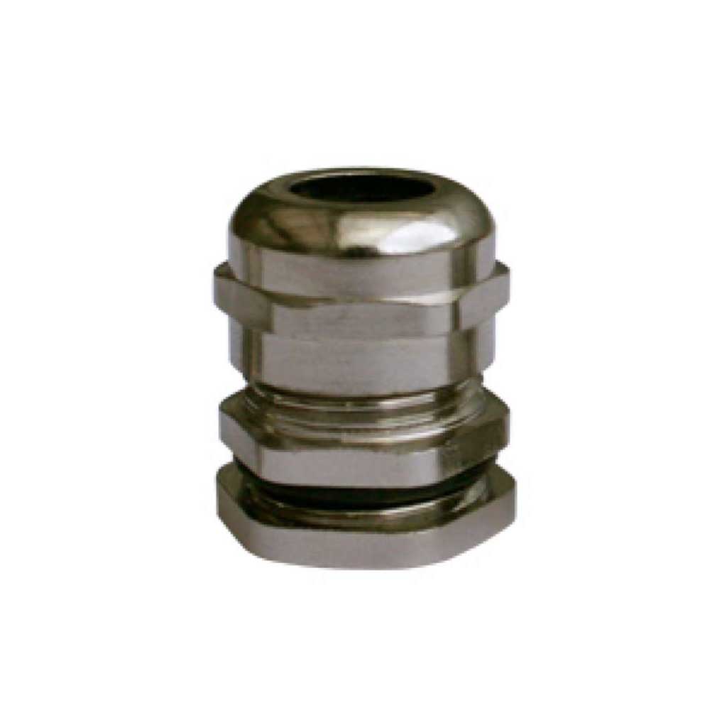 CGM-PG16 — CONECTOR GLAND.METALICO PG16 10-14mm CONCONTRATUERCA, LATON NIQUELADO