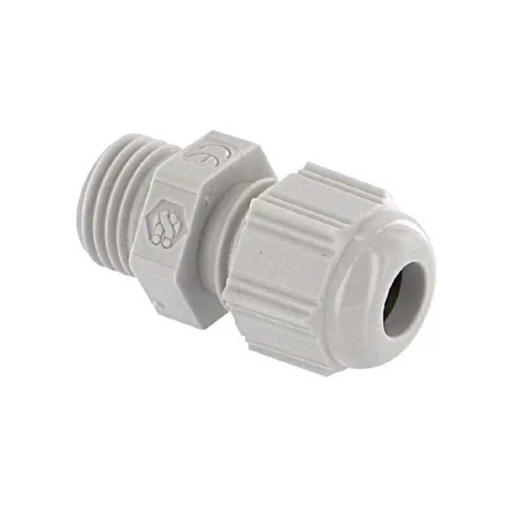 5308707 — CONECTOR GLAND.PG7 GRIS 6.5mm, #TUERCA 7211881 (NO LA INCLUYE) EQUIV.CG-PG7