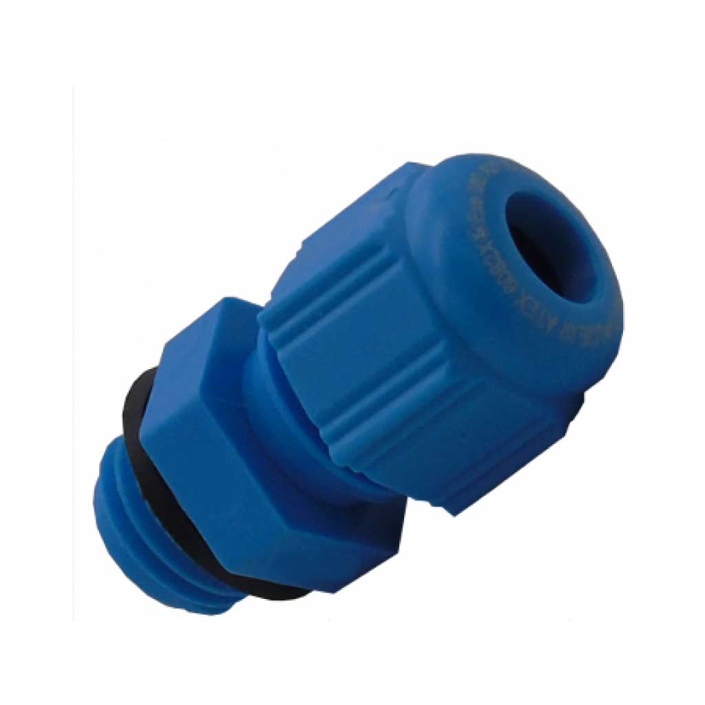 5507562 — CONECTOR GLANDULA M16 3.5-10 POLIAMIDACOLOR AZUL ATEX.