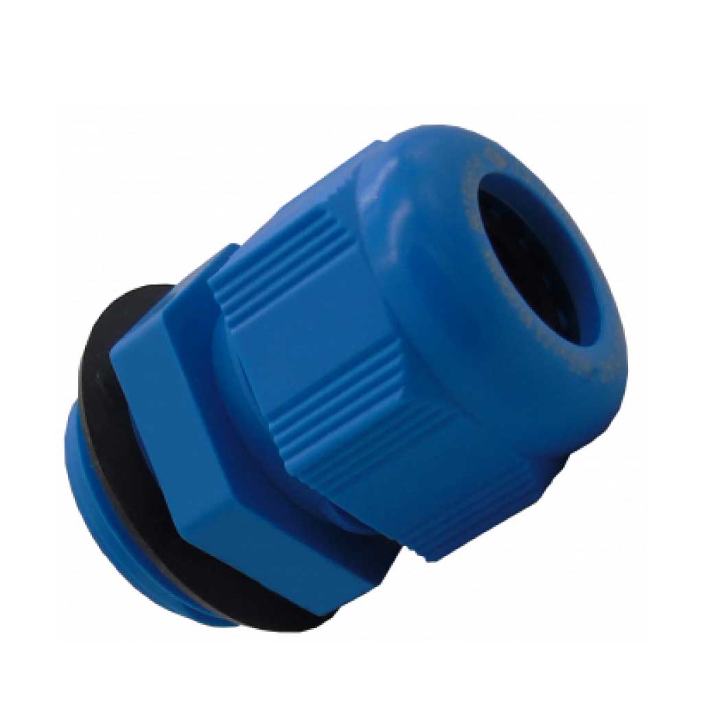5507563 — CONECTOR GLANDULA M20 5-12 POLIAMIDA COLOR AZUL ATEX.