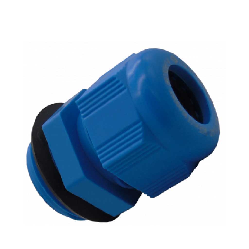 5507565 — CONECTOR GLANDULA M25 7-14 POLIAMIDA COLOR AZUL ATEX.