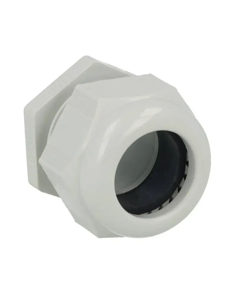 5308955 — CONECTOR GLANDULA MILIM. M40 32.5mm GRISNO INCLUYE TUERCA #7211984