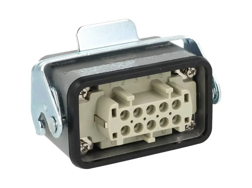 FIC16-10P-F-C — CONECTOR INDEPENDIENTE HEMBRA 16A 500V 10P LIBRE CONECTOR PG16 NO INCLUIDO