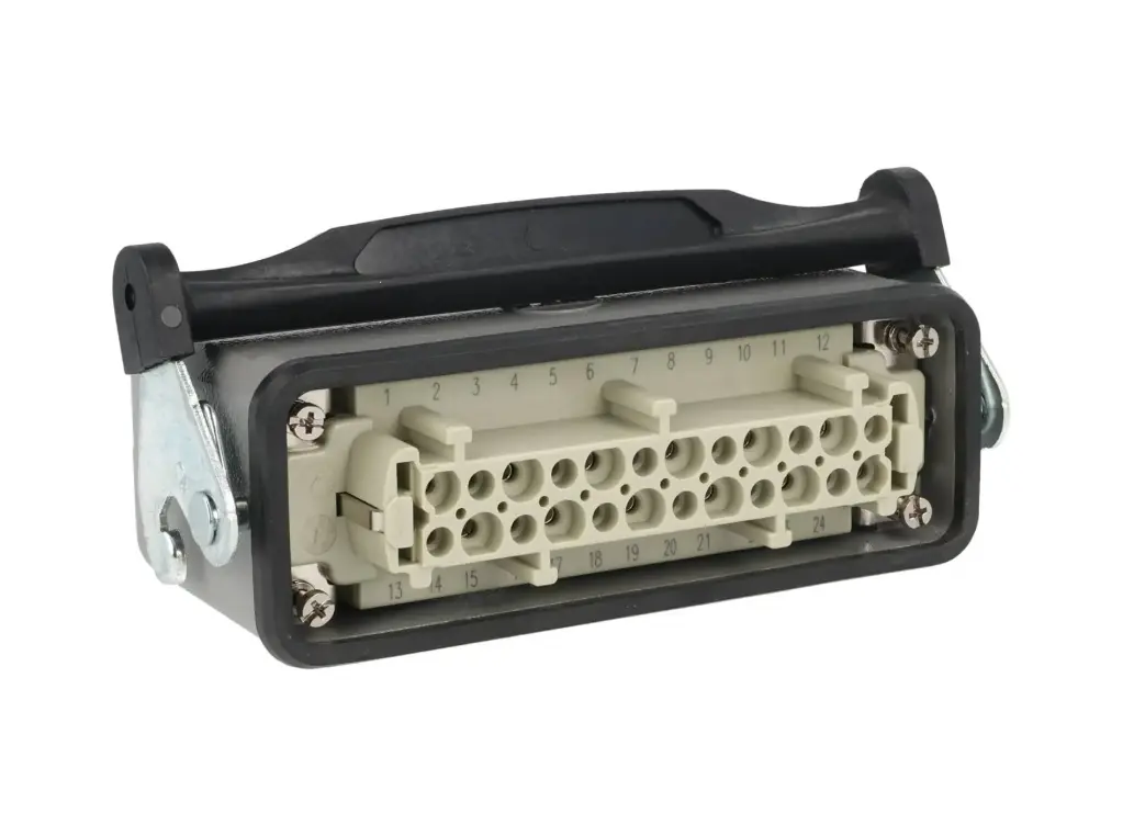 FIC16-24P-F-C — CONECTOR INDEPENDIENTE HEMBRA 16A 500V 24P LIBRE CONECTOR PG21 NO INCLUIDO