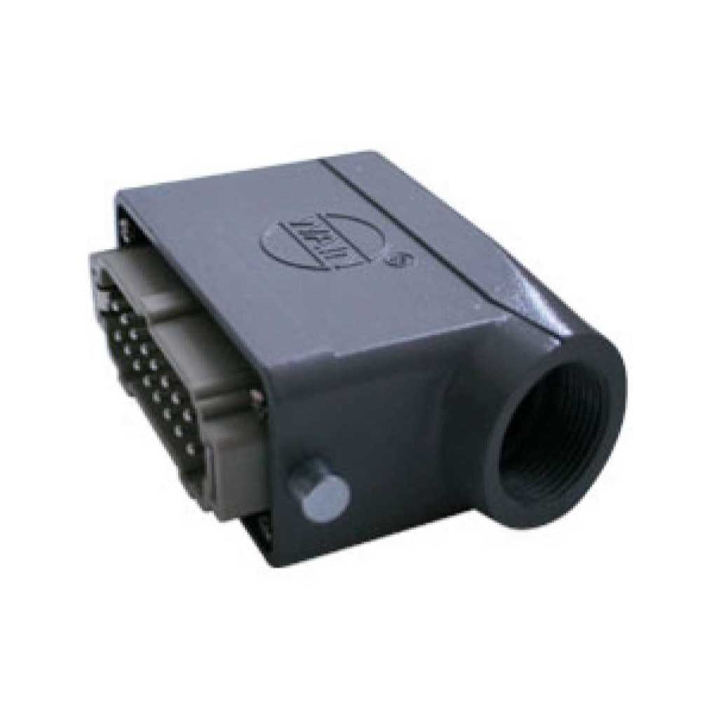 MIC16-16P-SIDE — CONECTOR IND.MACHO 16A 500V 16PIN 90_