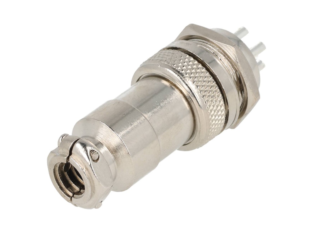 TP-GX20-5P — CONECTORES (PAR GX20 5 PIN MACHO/HEMBRAPARA PANEL Y EXTENSION 5A/125VCA, 20mm