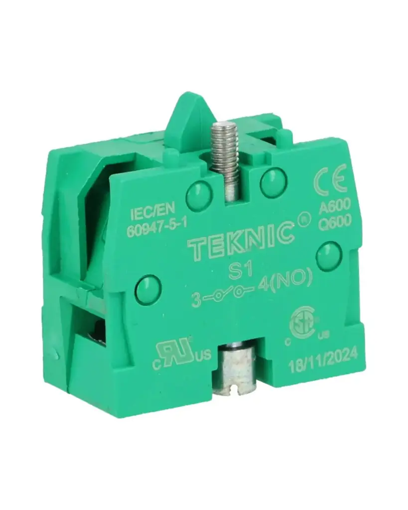 S1 — CONTACTO NA PARA BOTONERIA 22mm MON.SOPORTE