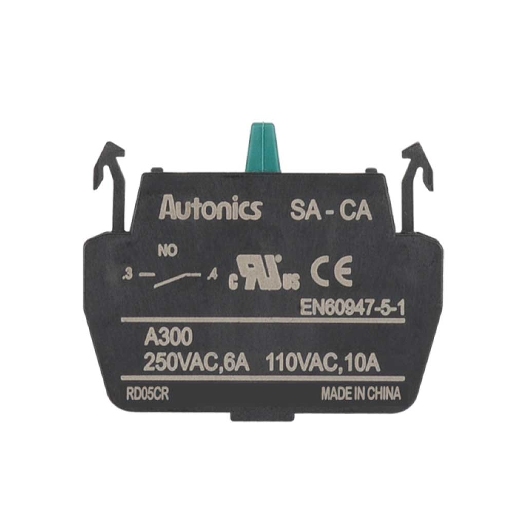 SA-CA —  CONTACTO AUTONICS  NA, NO APILABLE