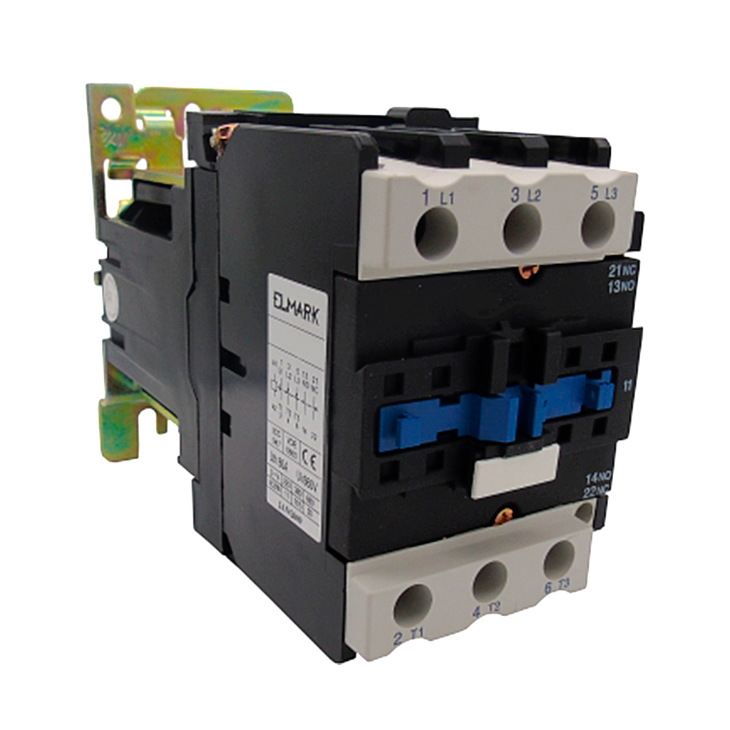 LP1D3210-24V — CONTACTOR 32A, 19.2-27.6VCD, 3 POLOS, CON 1 AUXILIAR N.A. 