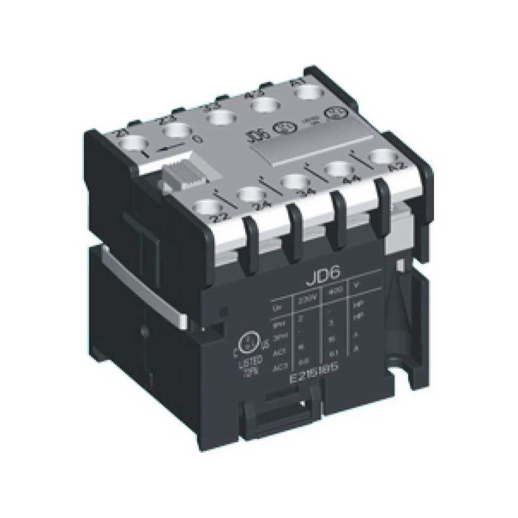 JD6-230-3NA1NC — CONTACTOR AUXILIAR 230VCA 60HZ ,3NA+1NC