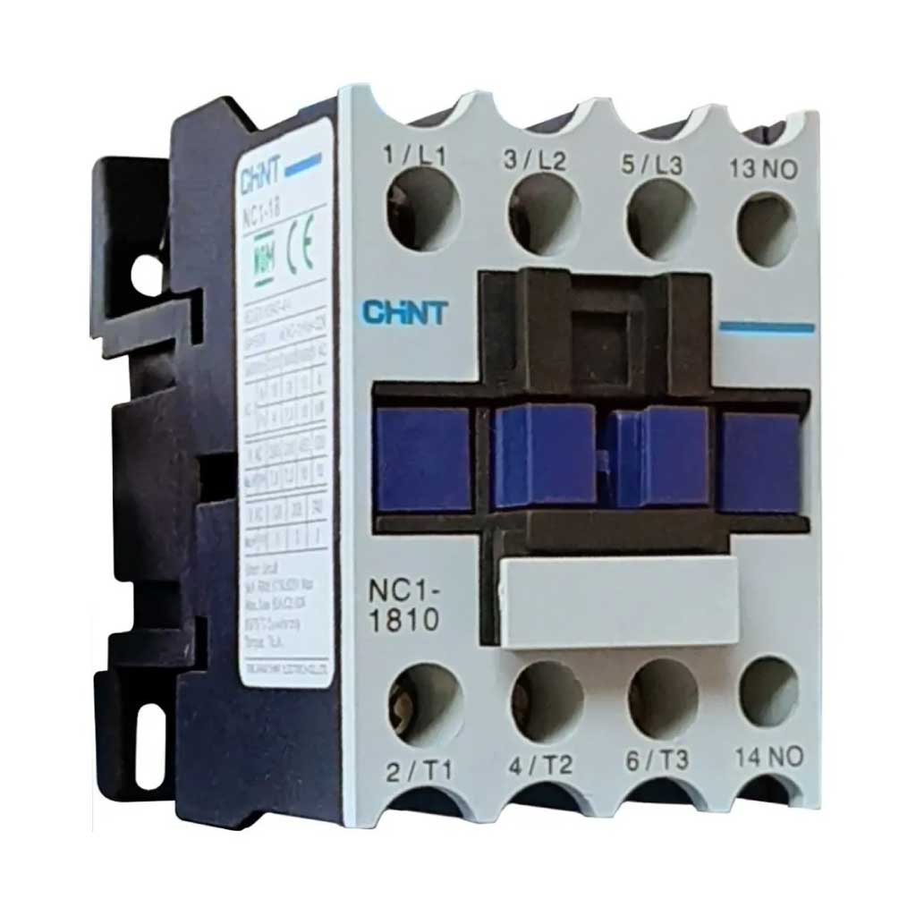 NC1-1810-110V — CONTACTOR CA TRIFÁSICO 110VCA 18A-CA3 32A-CA1 1NA