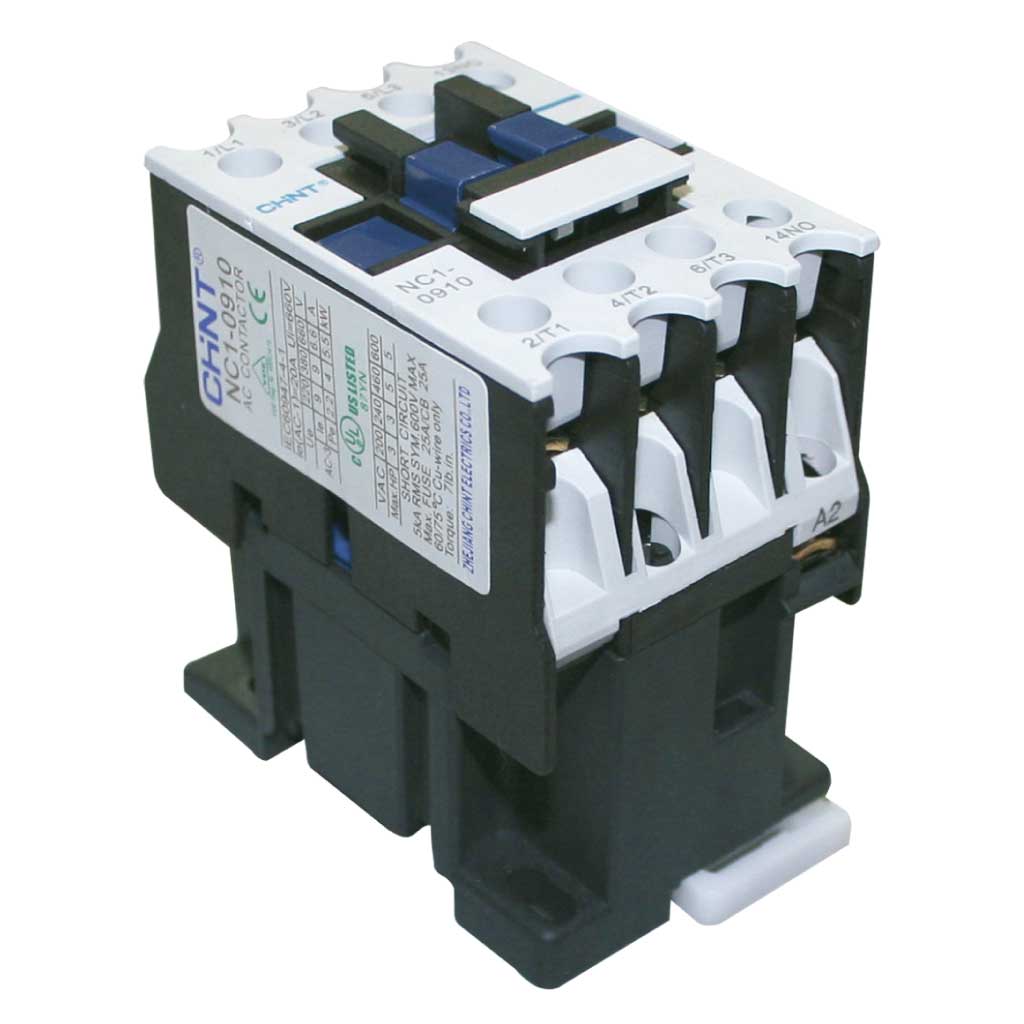 NC1-0910-110V — CONTACTOR CA TRIFÁSICO 110VCA 9A-CA3 20A-CA1 1NA