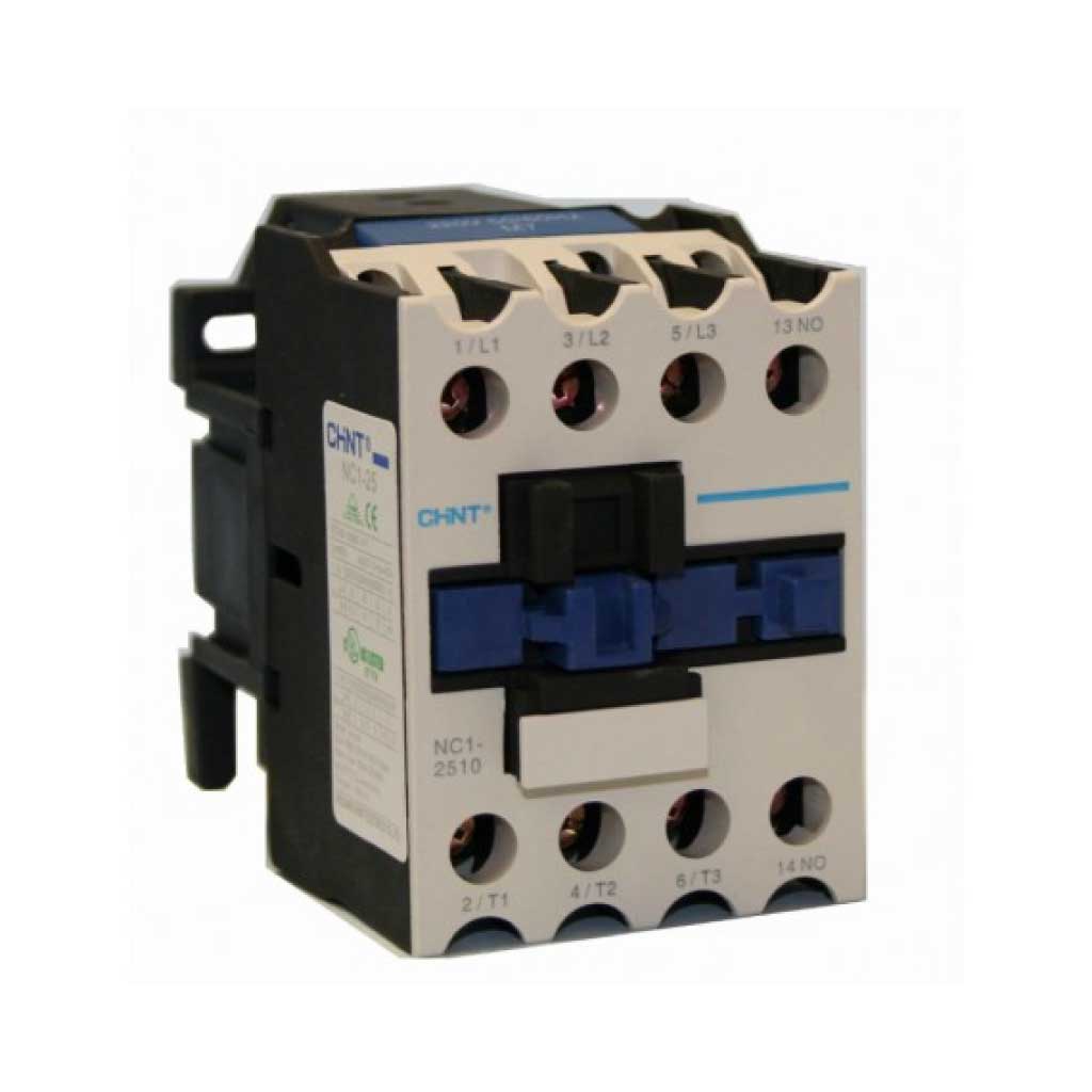 NC1-2510-220V — CONTACTOR CA TRIFÁSICO 220VCA 25A-CA3 40A-CA1 1NA