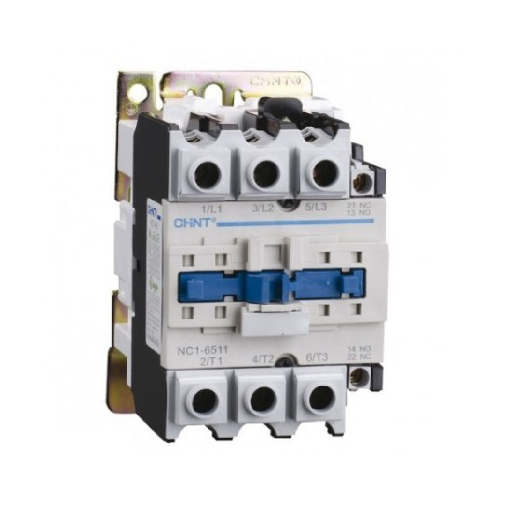 NC1-6511-220V — CONTACTOR CA TRIFÁSICO 220VCA 65A-CA3 80A-CA1 1NA+1NC