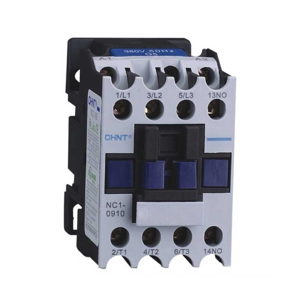 NC1-0910-220V — CONTACTOR CA TRIFÁSICO 220VCA 9A-CA3 20A-CA1 1NA