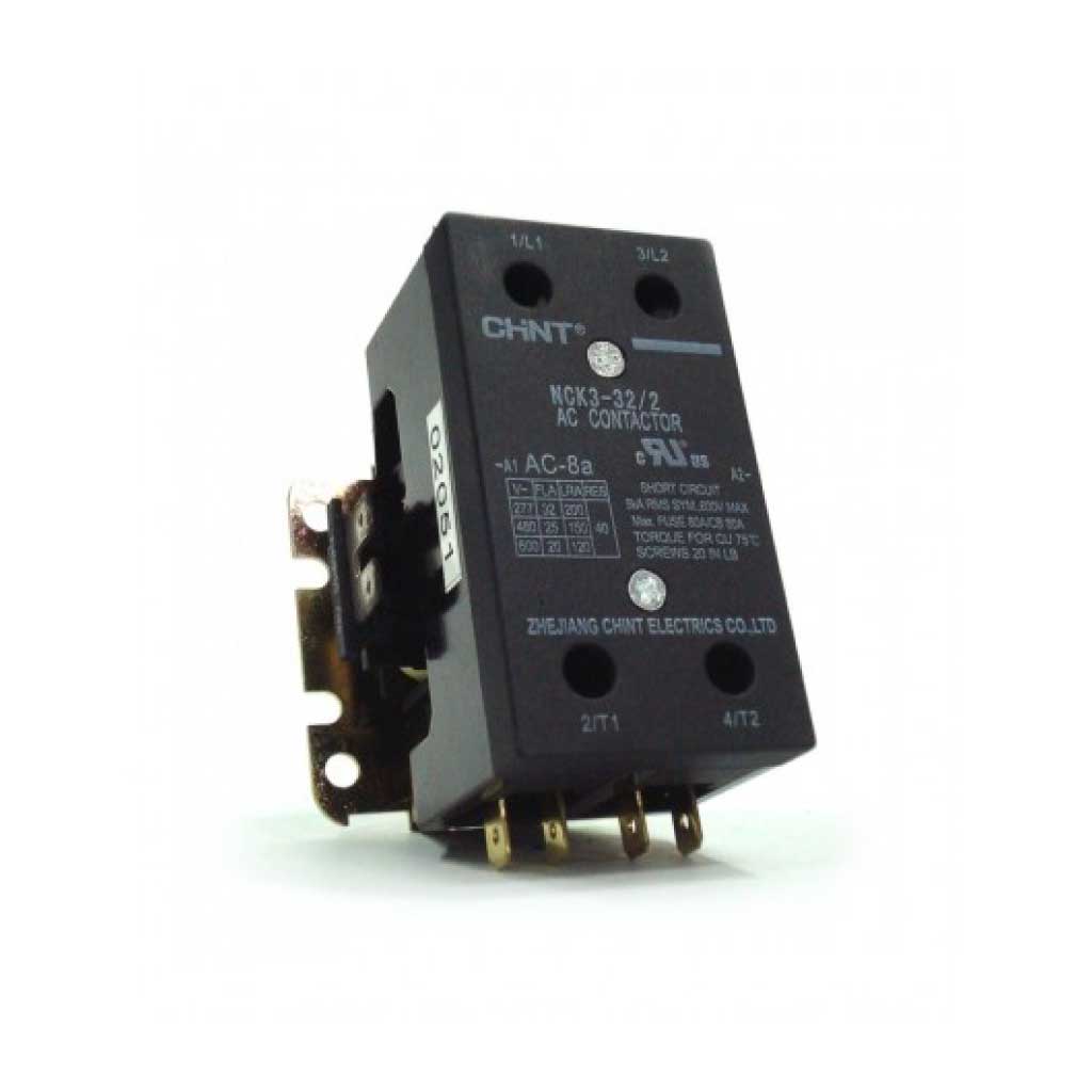 NCK3-32A/2-110V — CONTACTOR PARA AIRE ACONDICIONADO 2X32A/110VCA