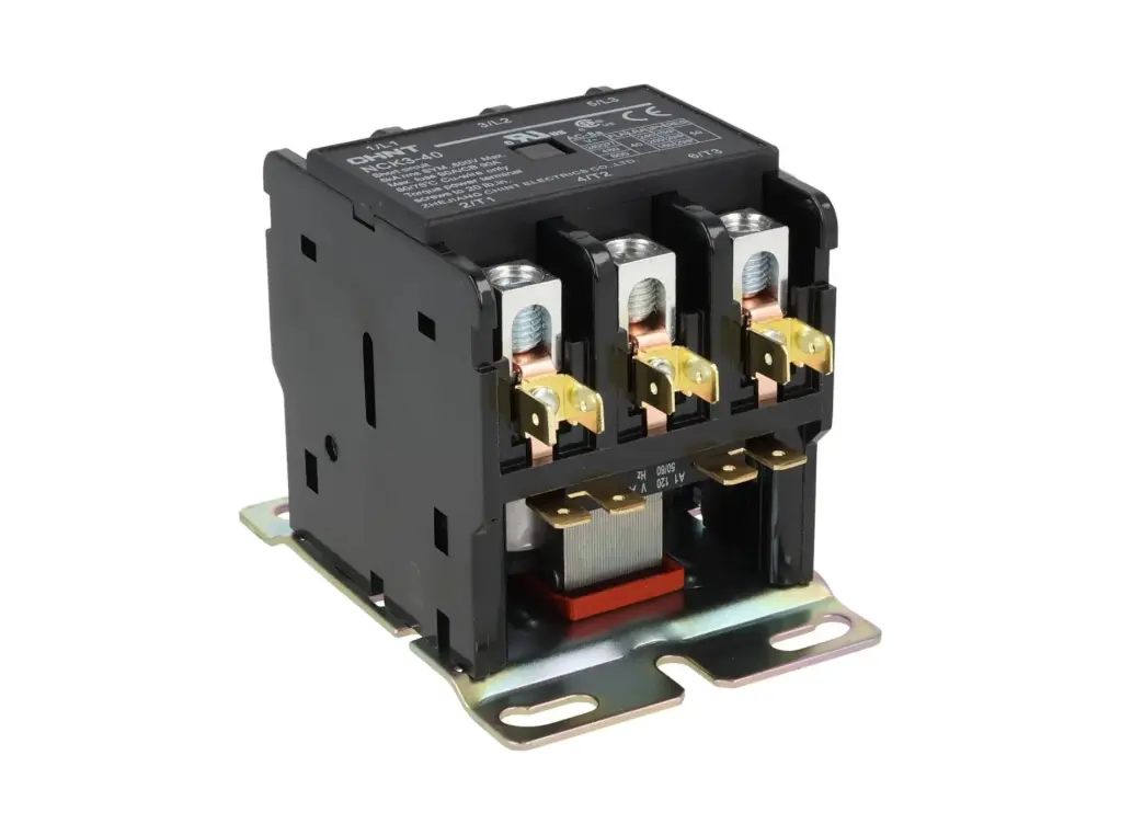 NCK3-40A/3-110V — CONTACTOR PARA AIRE ACONDICIONADO 3X40A/110VCA DE BOBINA