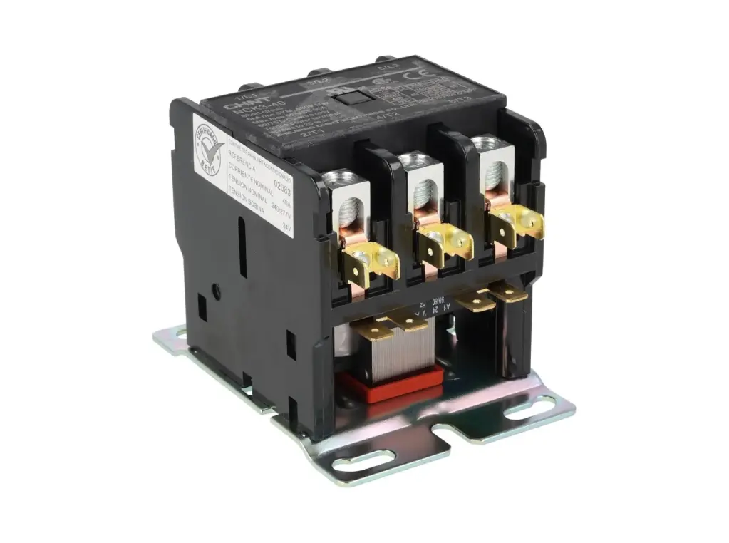 NCK3-40A/3-24V — CONTACTOR PARA AIRE ACONDICIONADO 3X40A/24VCA DE BOBINA