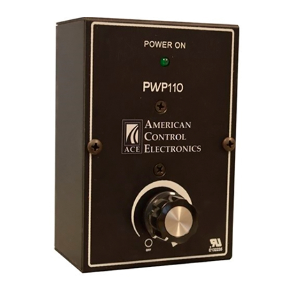 PWP110-1 — CONTROL DE VELOCIDAD CD 115VCA 1/100-1/10HP, NEMA 1, PWM CON FILTRO (# ANTERIOR C1XP01-115AC-A 