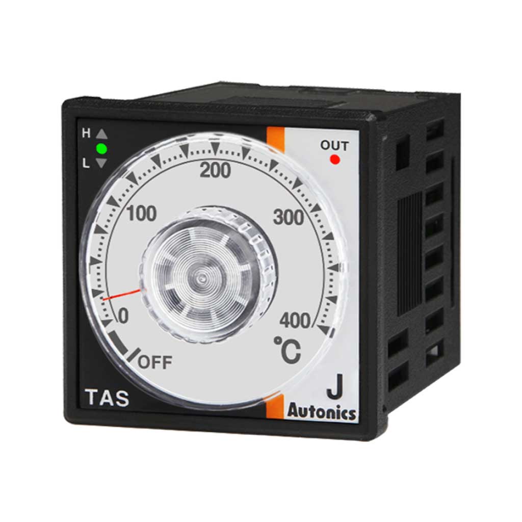 TAS-B4RJ4C — CONTROLADOR /TEMP. ANALOG. J 0-400°C SALIDA RELEVADOR 48X48X79mm