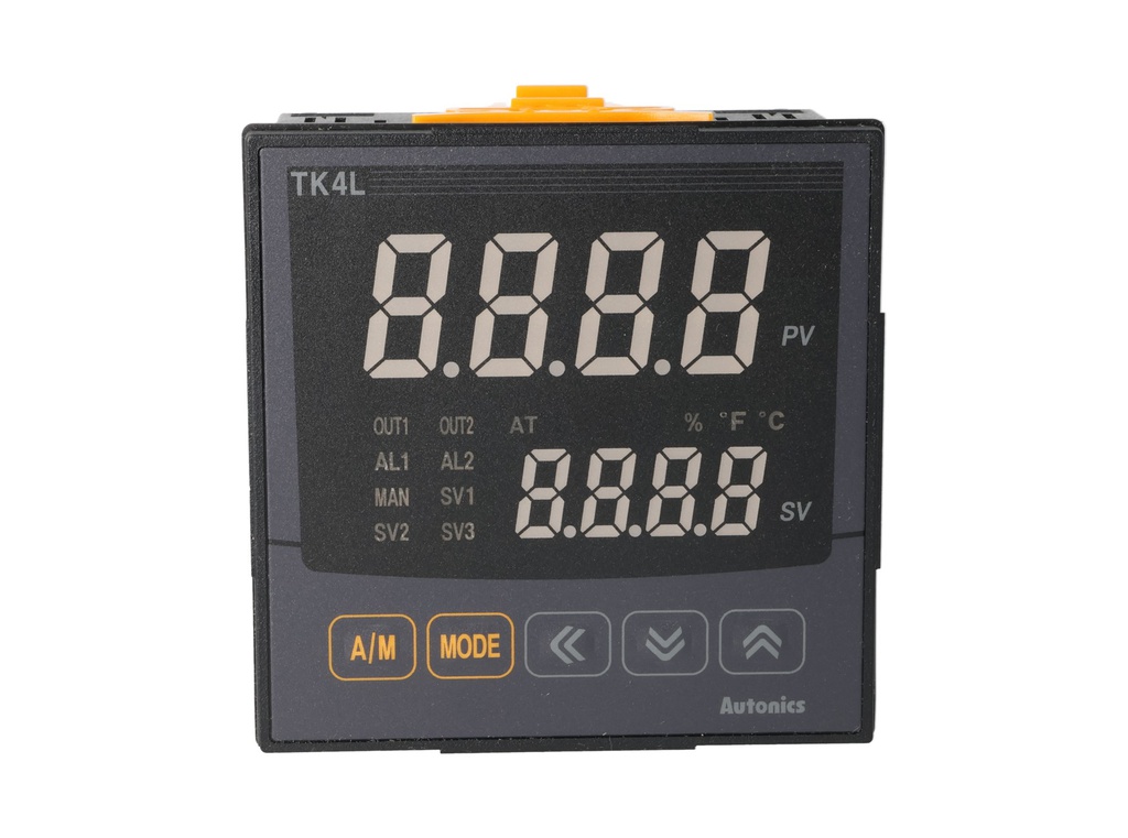 TK4L-24CR — CONTROLADOR DE TEMP, 1/4 DIN 2 ALARMAS