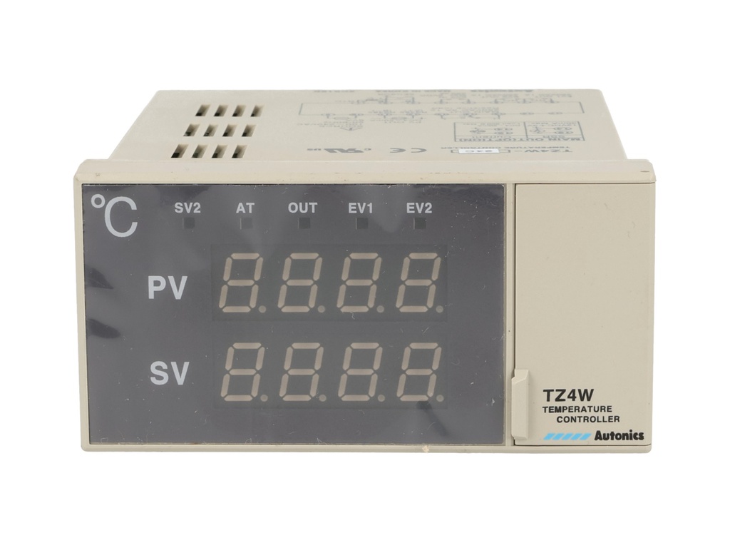 TZ4W-24C — CONTROLADOR DE TEMP. PID 100-240VCA, 96X48X100mm, SALIDA/CORRIENTE.