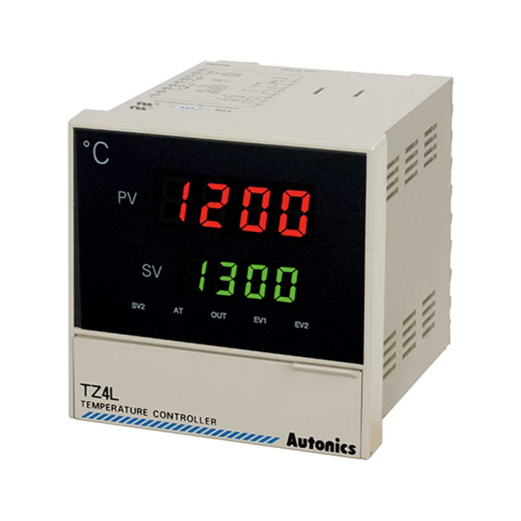 TZ4L-14R — CONTROLADOR DE TEMP. PID, 4DIG. 96X96mm, 100/240VCA, SALIDA RELEVADOR