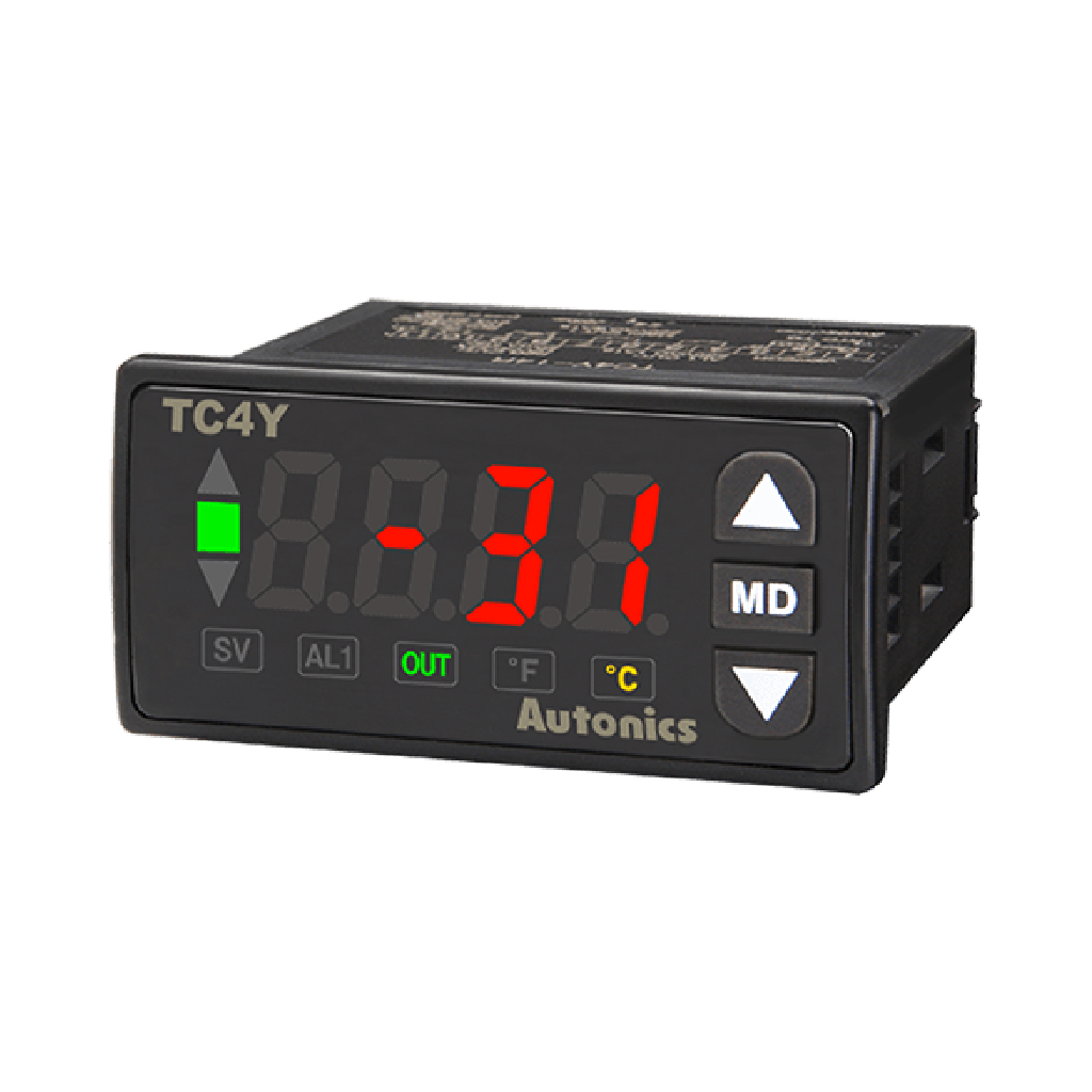 TC4Y-N4R — CONTROLADOR DE TEMPERATURA ECONOMICODISPLAY INDIVIDUAL Y CONTROL PID