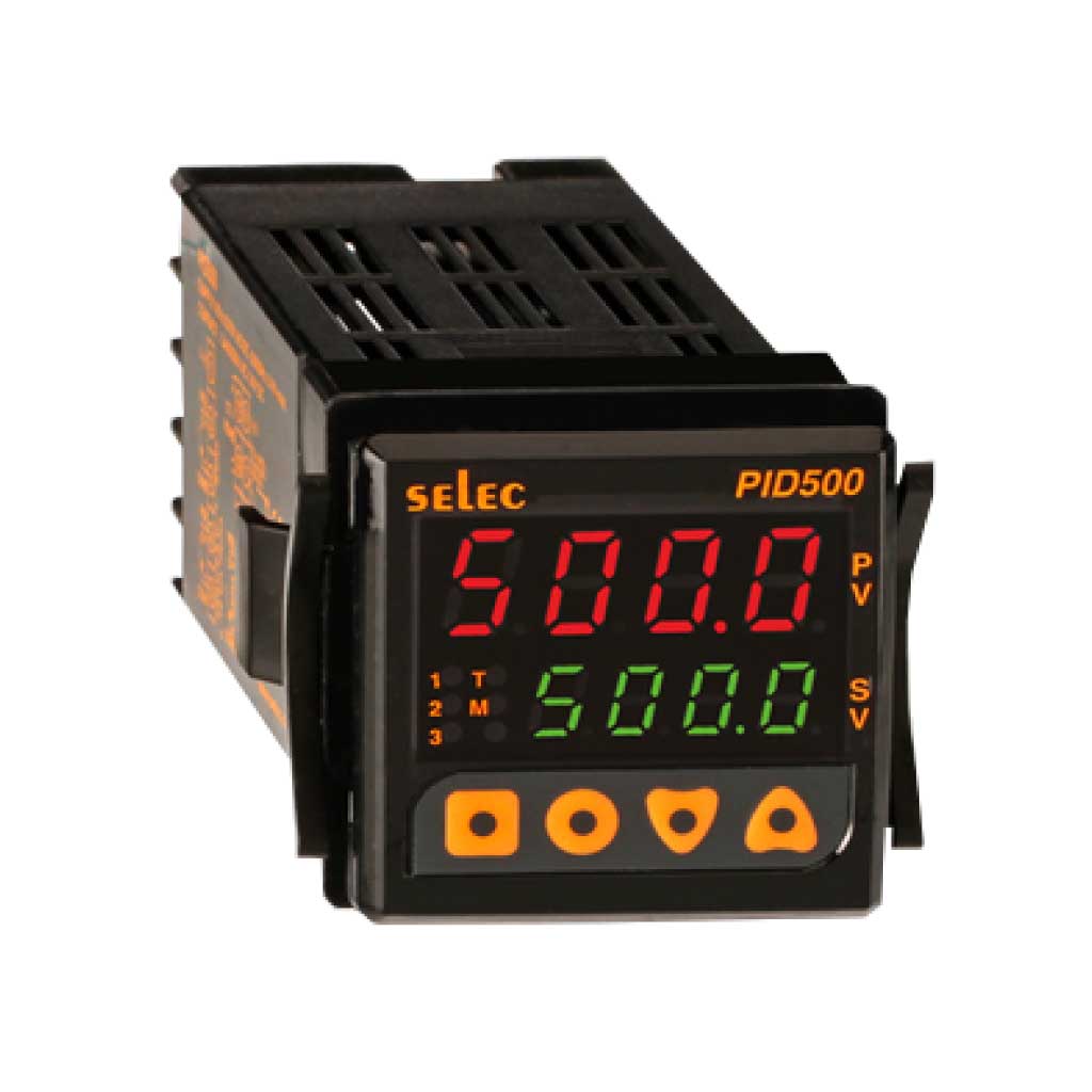 PID500-2-0-01 — CONTROLADOR DE TEMPERATURA PID O ON/OFF, 85-270VCA