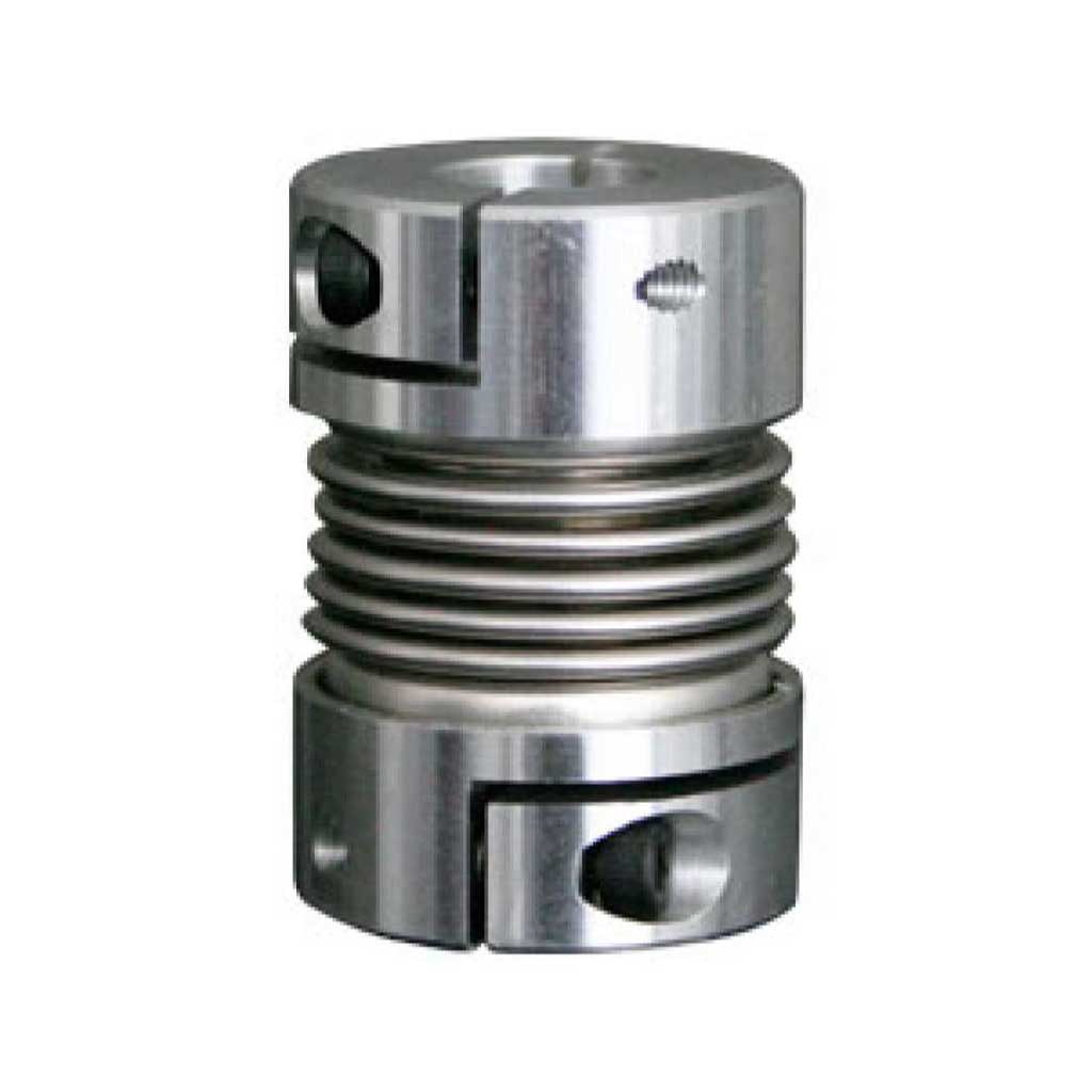 BB-8X8-D23L32 — COPLE FLEXIBLE ALUMINIO D1 8mm, D2 8mm, DEXT 23mm, LONGITUD 32mm, TORQUE 2Nm, VELOCIDAD MAXIMA 18.000RPM