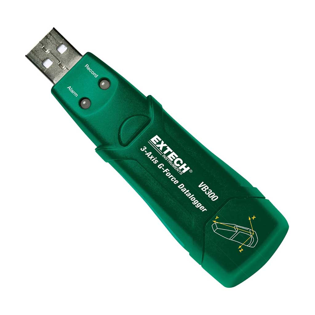 VB300 — DATALOGGER USB ACELEROMETRO EN 3 EJES, CAIDA LIBRE.