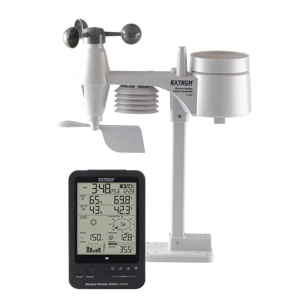 WTH600-KIT — ESTACION METEOROLOGICA: HUMEDAD, TEMPERATURA, DIRECCION Y VELOCIDAD DE VIENTO, CANTIDAD DE LLUVIA