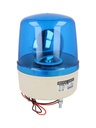 AVGB-10-B — FAROLA IND. ROTATIVA 135MM C/ALARMA AZUL