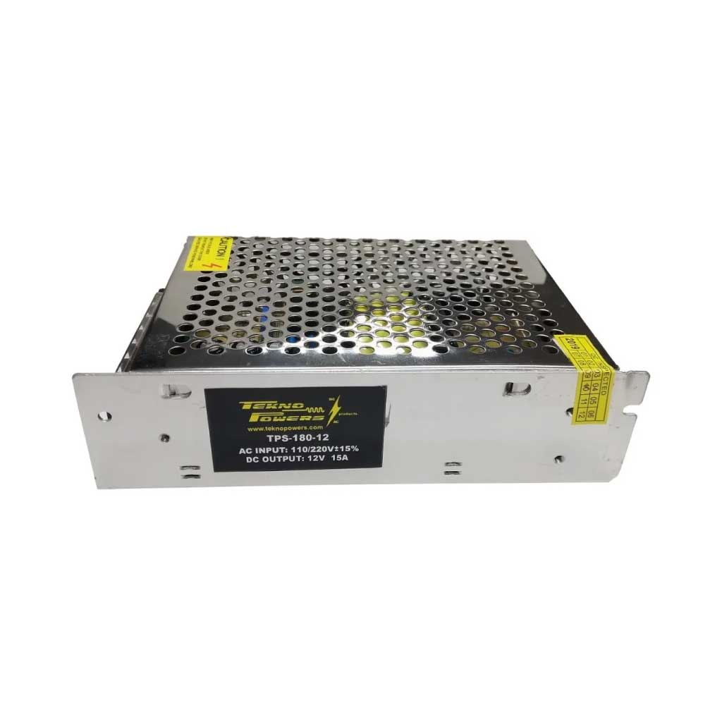 TPS-180-12 — FUENTE DE VOLTAJE 12V 15A 180W 85/265VCA MEDIDA 160x100x40mm