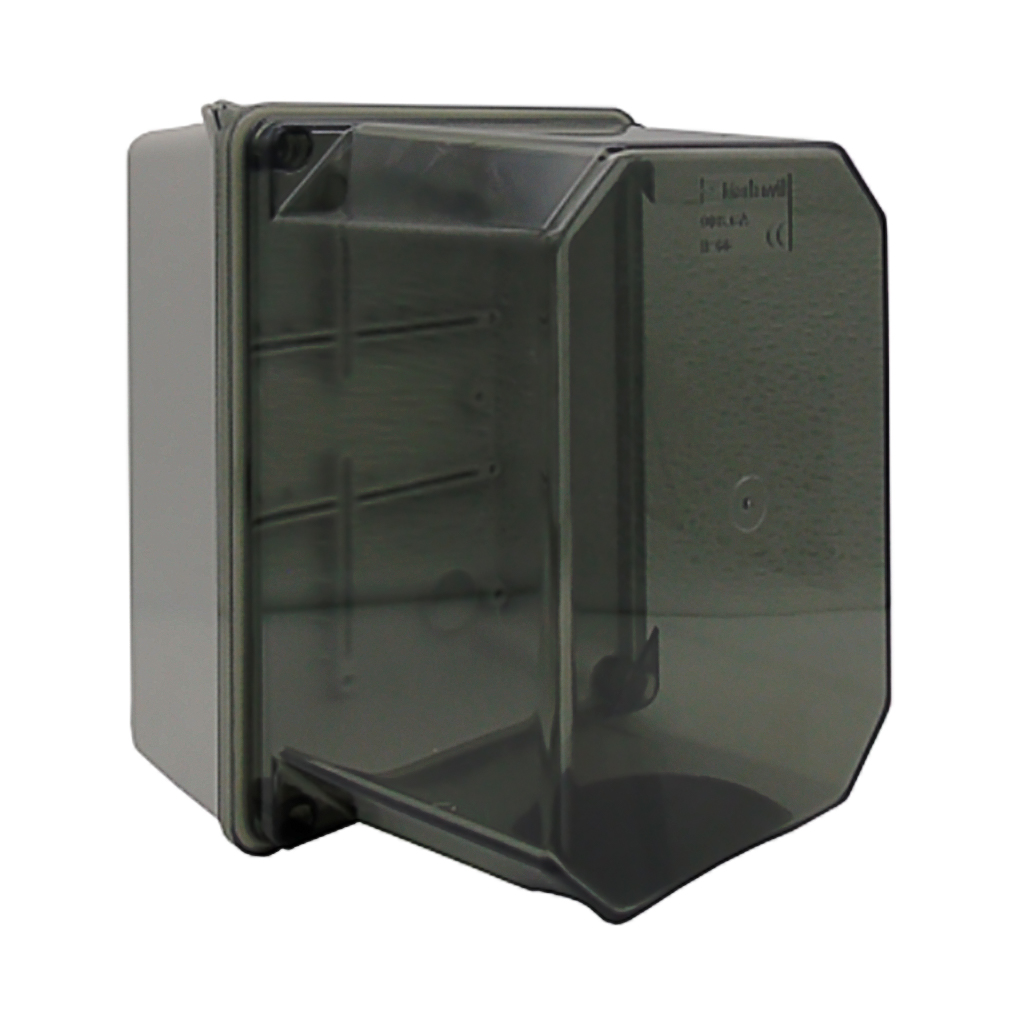 009.CA.K — GABINETE PLASTICO 190X145X135MM TRANSPARENTE PARA CUBIERTA ELEVADA