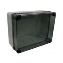 009.PK — GABINETE PLASTICO CUBIERTA TRANSPARENTE 190X145X70MM