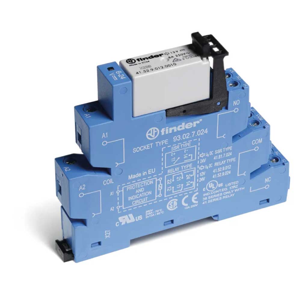 385200240060 — INTERFACE CON RELE   0.1-2-6-8 AMP