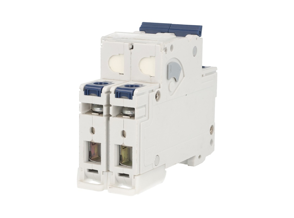 2C2.56 — INTERRUPTOR MINIATURA 2POLOS CURVA C 2.5AMP.230/400VCA