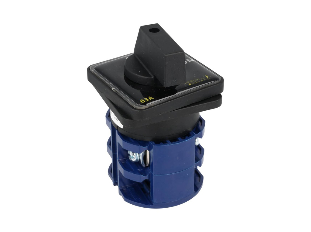 SA63-2-2 — INTERRUPTOR ROTATIVO 63A, 3POLOS OFF-ON440V, 64X64mm