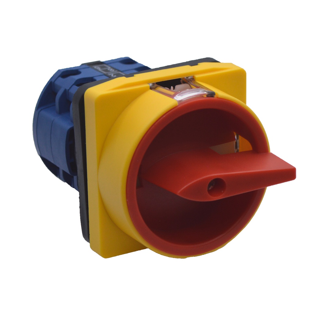 SAP16/04-M1 — INTERRUPTOR ROTATIVO PARA CANDADO 16A, 440VCA 3 POLOS ON-OFF, + NEUTRO
