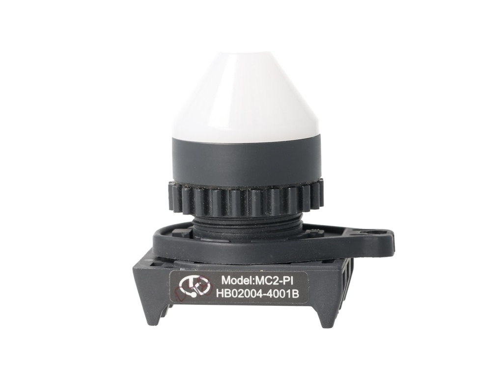 L2RR-L2W — LAMPARA PILOTO LED BLANCO 22mm, TIPO PUNTA