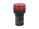 TP-LI22-R24 — LAMPARA PILOTO LED ROJO 22mm 24VCDE VCA PLASTICO *NO SON A PRUEBA DE EXPLOSION*