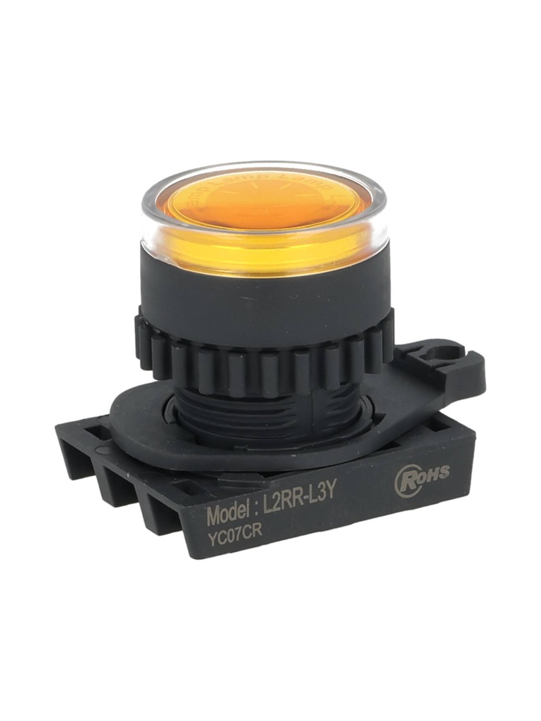 L2RR-L3Y — LAMPARA PILOTO RASANTE LED AMARILLO, 22m