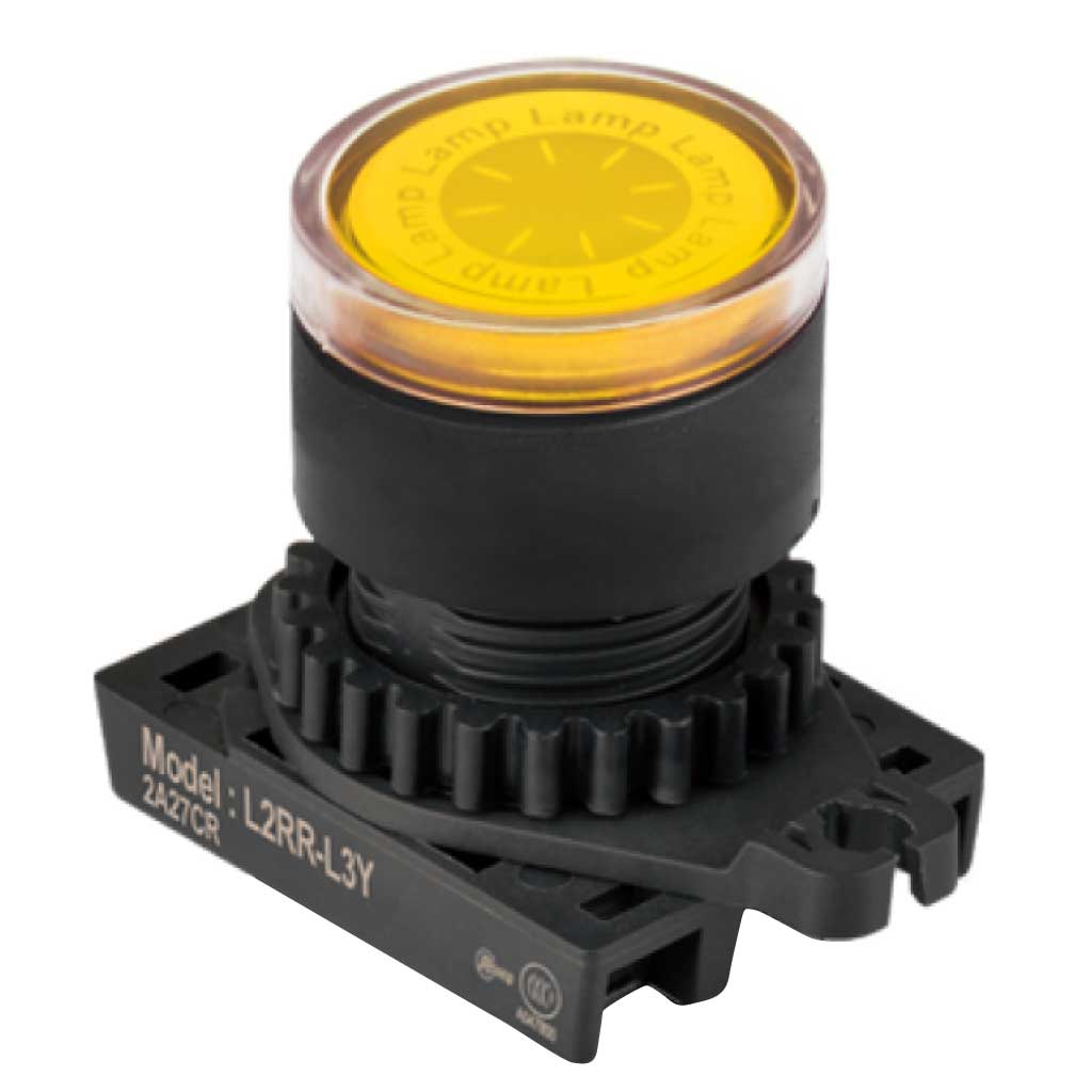 L2RR-L3Y — LAMPARA PILOTO RASANTE LED AMARILLO, 22m