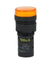 TP-LI16-Y24 — LAMPARA PILOTO TIPO LED 24VDCON AC ø 16mmCOLOR AMARILLO *NO SON A PRUEBA DE EXPLOSION*