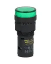 TP-LI16-G24 — LAMPARA PILOTO TIPO LED 24VDCON AC ø 16mm, COLOR VERDE *NO SON A PRUEBA DE EXPLOSION*