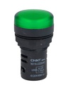 NP16-22DSG — LAMPARA PILOTO TIPO LED UL 220VAC, ø22mmCOLOR VERDE *NO SON A PRUEBA DE EXPLOSION*